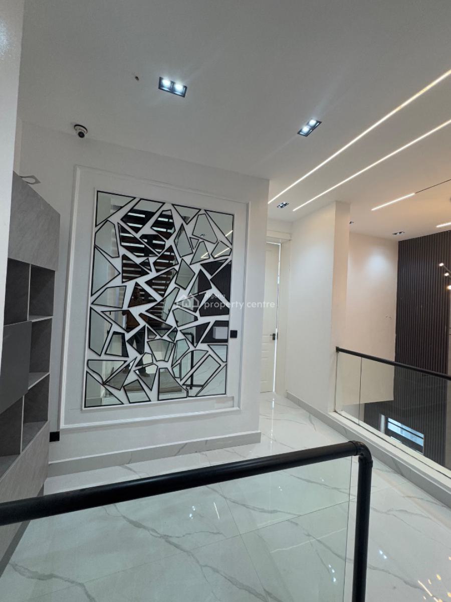Luxury 5 Bedroom Fully Detached Duplex + Bq, Cinema and Rooftop, in a Secured Estate Less Than 3 Minutes Drive From Purple Mall, Osapa, Lekki, Lagos, Detached Duplex for Sale