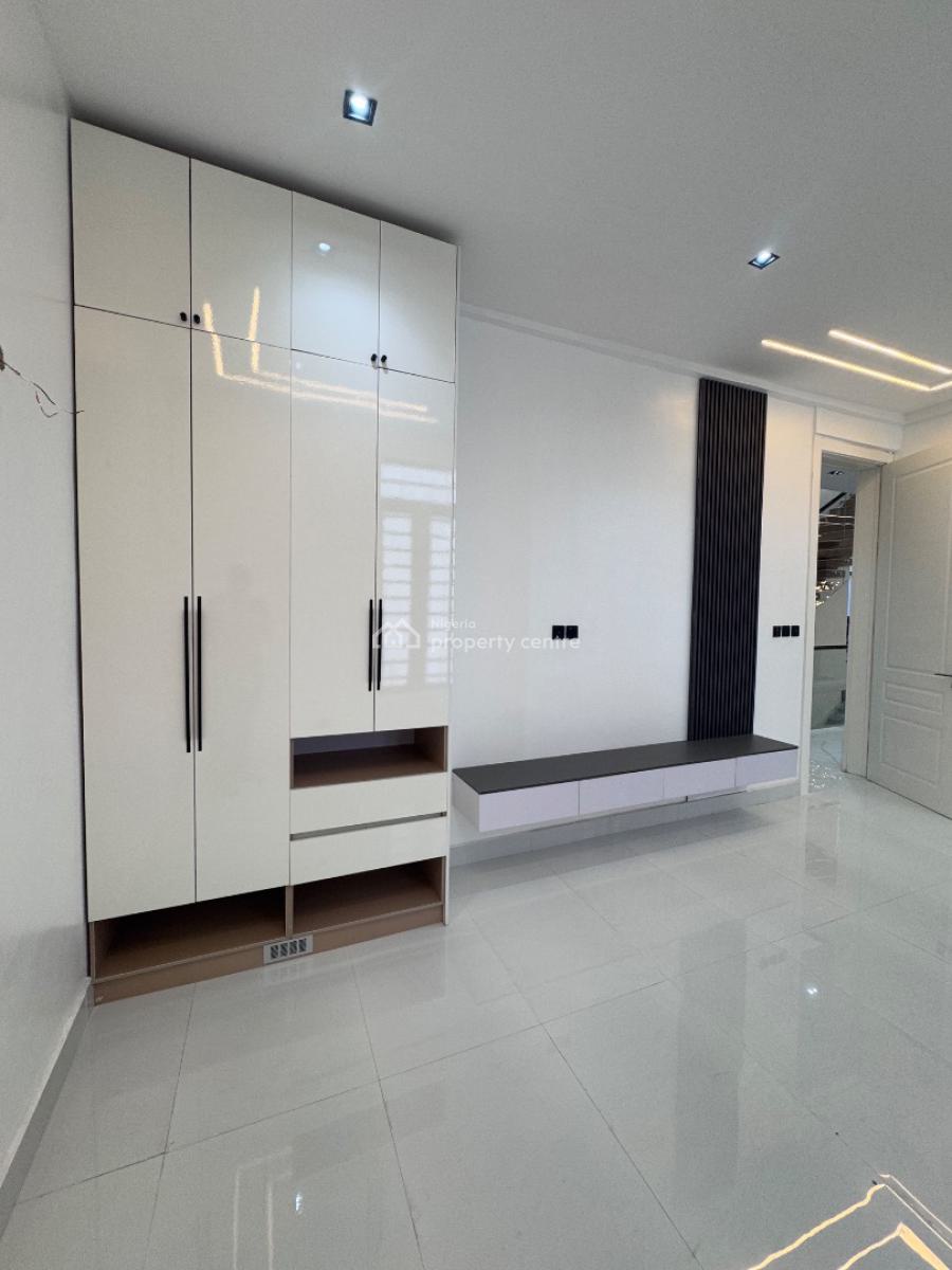 Luxury 5 Bedroom Fully Detached Duplex + Bq, Cinema and Rooftop, in a Secured Estate Less Than 3 Minutes Drive From Purple Mall, Osapa, Lekki, Lagos, Detached Duplex for Sale