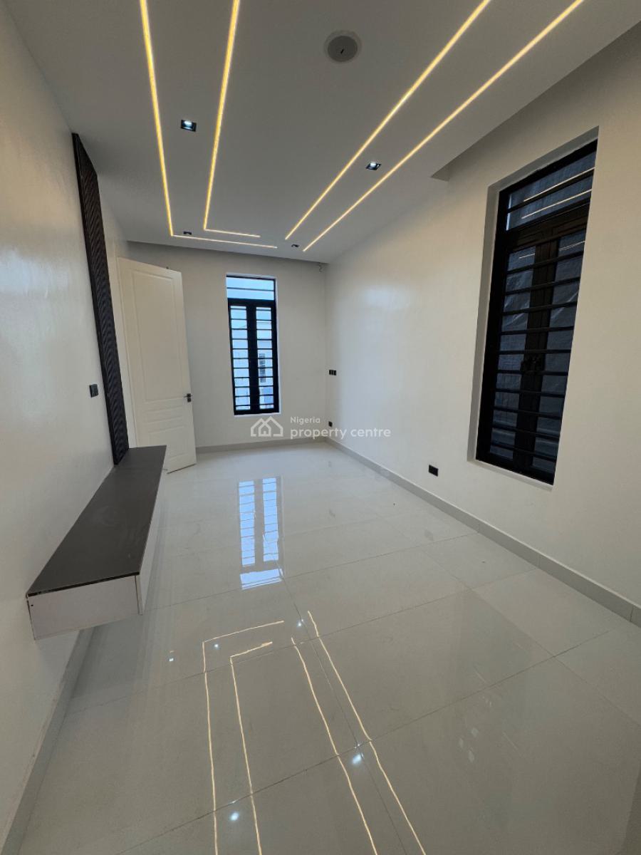 Luxury 5 Bedroom Fully Detached Duplex + Bq, Cinema and Rooftop, in a Secured Estate Less Than 3 Minutes Drive From Purple Mall, Osapa, Lekki, Lagos, Detached Duplex for Sale