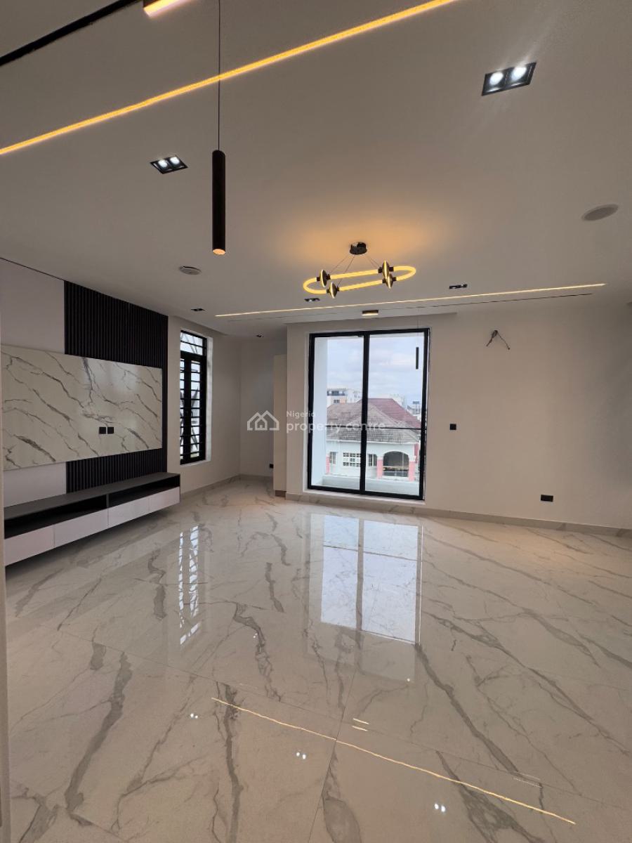 Luxury 5 Bedroom Fully Detached Duplex + Bq, Cinema and Rooftop, in a Secured Estate Less Than 3 Minutes Drive From Purple Mall, Osapa, Lekki, Lagos, Detached Duplex for Sale