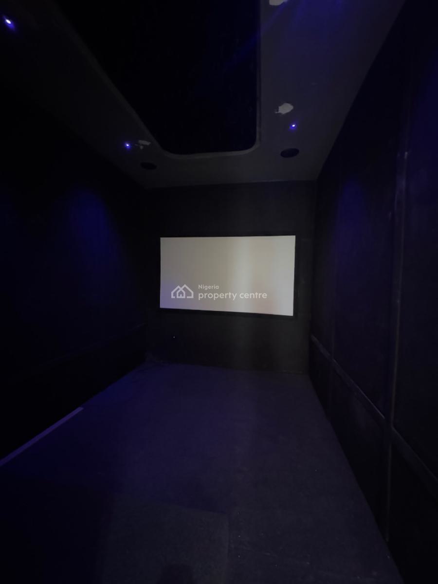 Luxury 5 Bedroom Fully Detached Duplex + Bq, Cinema and Rooftop, in a Secured Estate Less Than 3 Minutes Drive From Purple Mall, Osapa, Lekki, Lagos, Detached Duplex for Sale