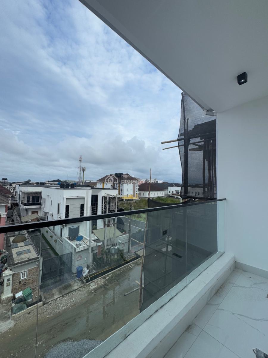 Luxury 5 Bedroom Fully Detached Duplex + Bq, Cinema and Rooftop, in a Secured Estate Less Than 3 Minutes Drive From Purple Mall, Osapa, Lekki, Lagos, Detached Duplex for Sale