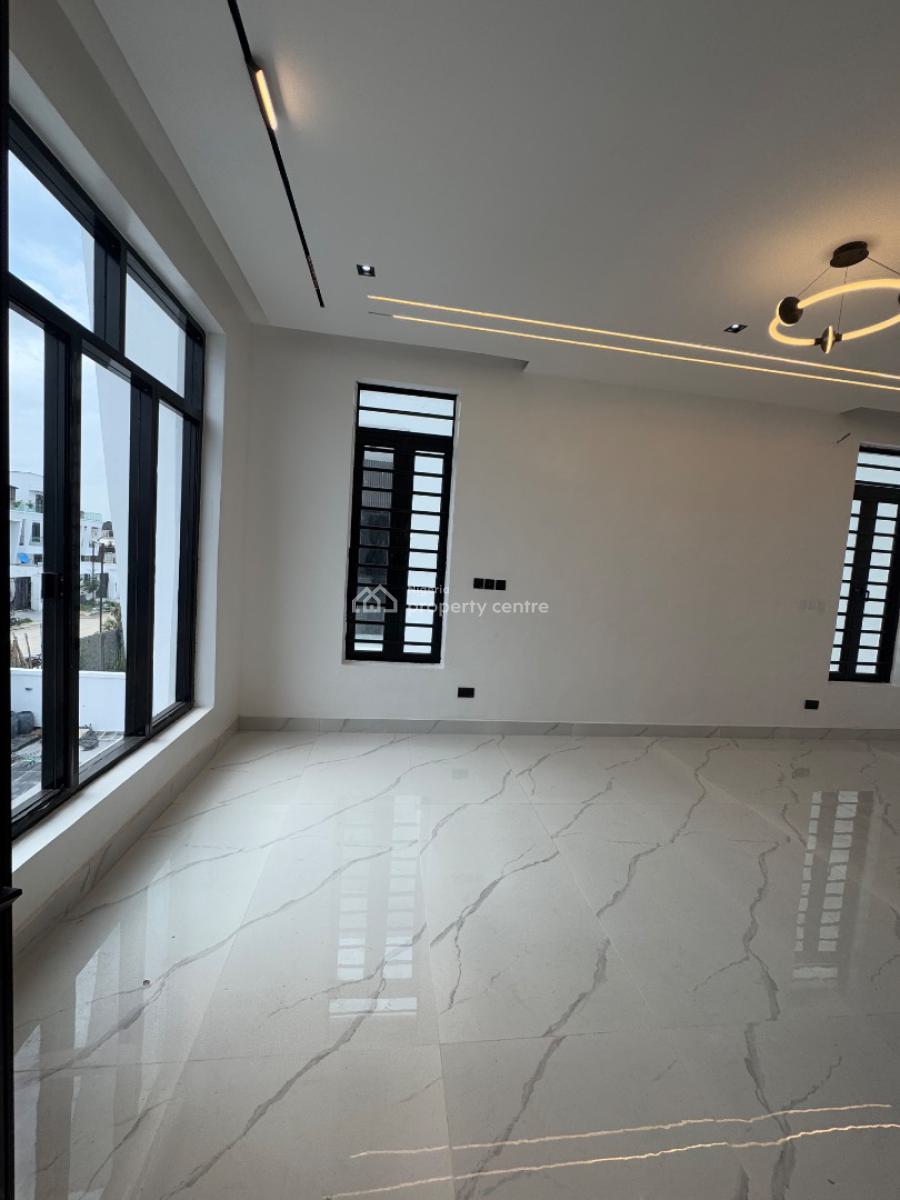 Luxury 5 Bedroom Fully Detached Duplex + Bq, Cinema and Rooftop, in a Secured Estate Less Than 3 Minutes Drive From Purple Mall, Osapa, Lekki, Lagos, Detached Duplex for Sale