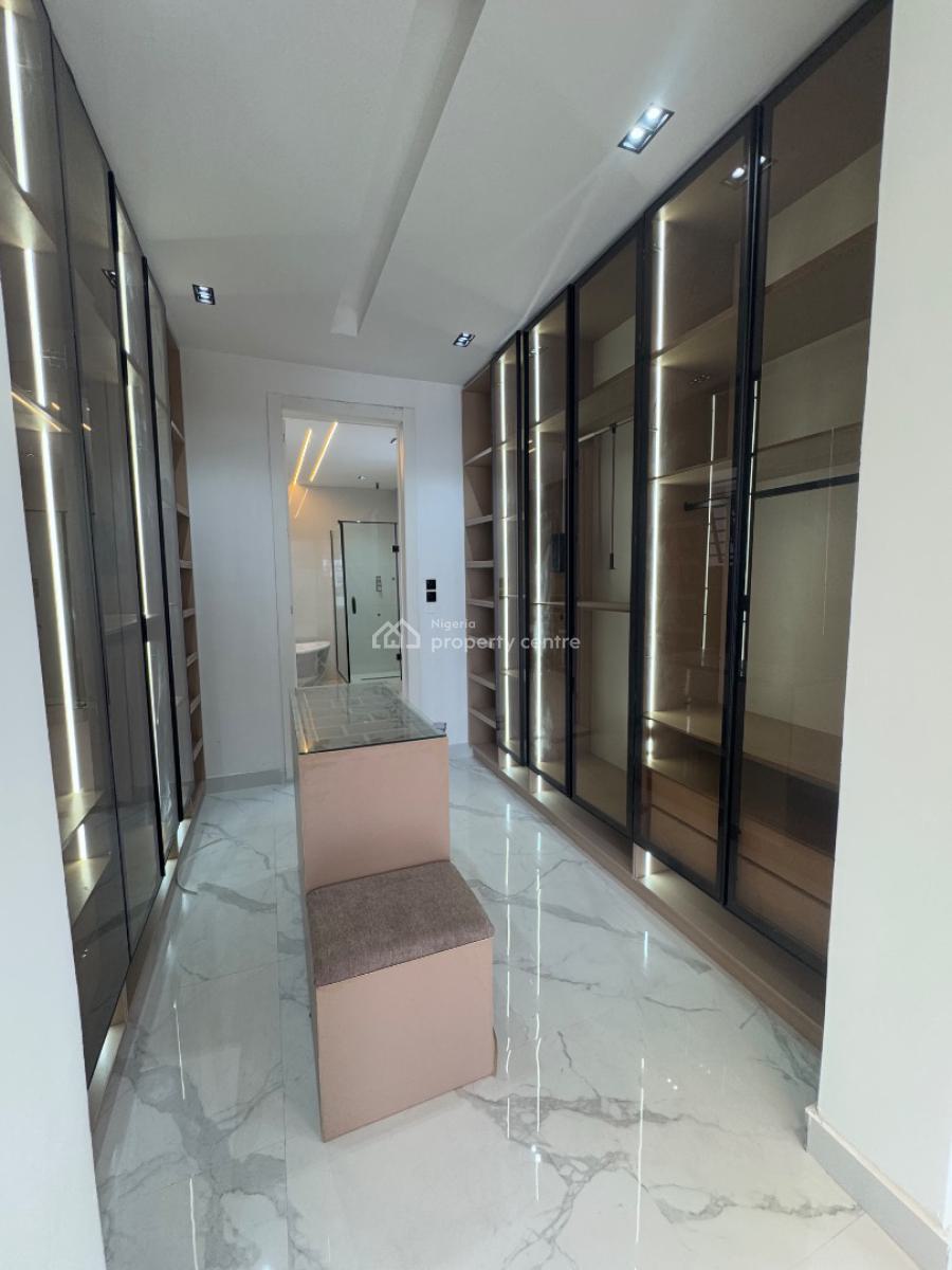 Luxury 5 Bedroom Fully Detached Duplex + Bq, Cinema and Rooftop, in a Secured Estate Less Than 3 Minutes Drive From Purple Mall, Osapa, Lekki, Lagos, Detached Duplex for Sale