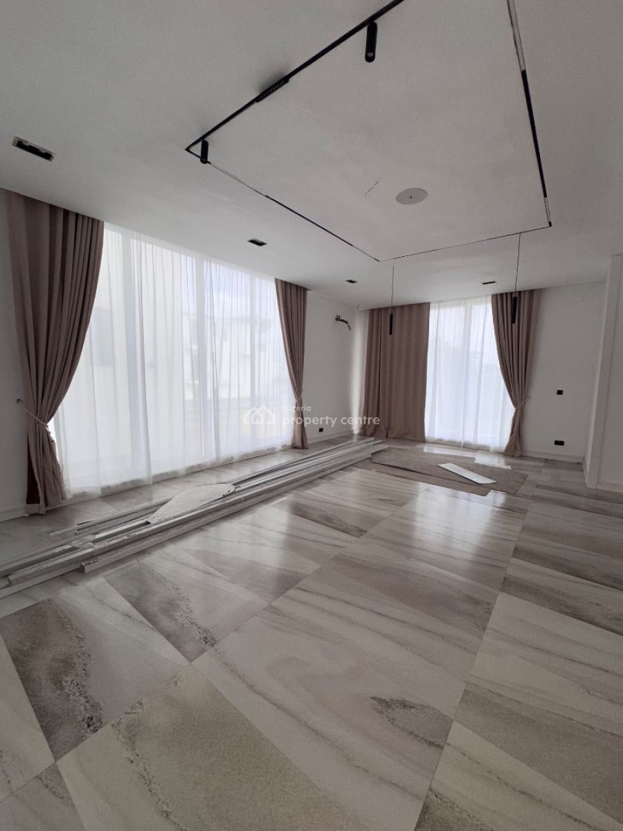 Luxury 5 Bedroom Fully Detached Duplex + Bq, Rooftop and Cinema, in a Secured Estate Less Than 2 Minutes Drive From Ebeano Supermarket, Osapa, Lekki, Lagos, Detached Duplex for Sale