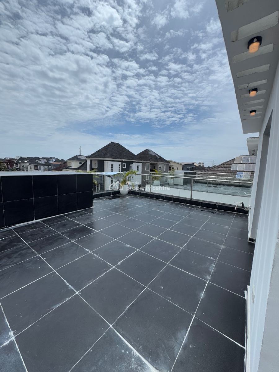 Luxury 5 Bedroom Fully Detached Duplex + Bq, Rooftop and Cinema, Chevron, in an Estate Less Than 7 Minutes Drive Away From Circle Mall, Lekki Phase 2, Lekki, Lagos, Detached Duplex for Sale