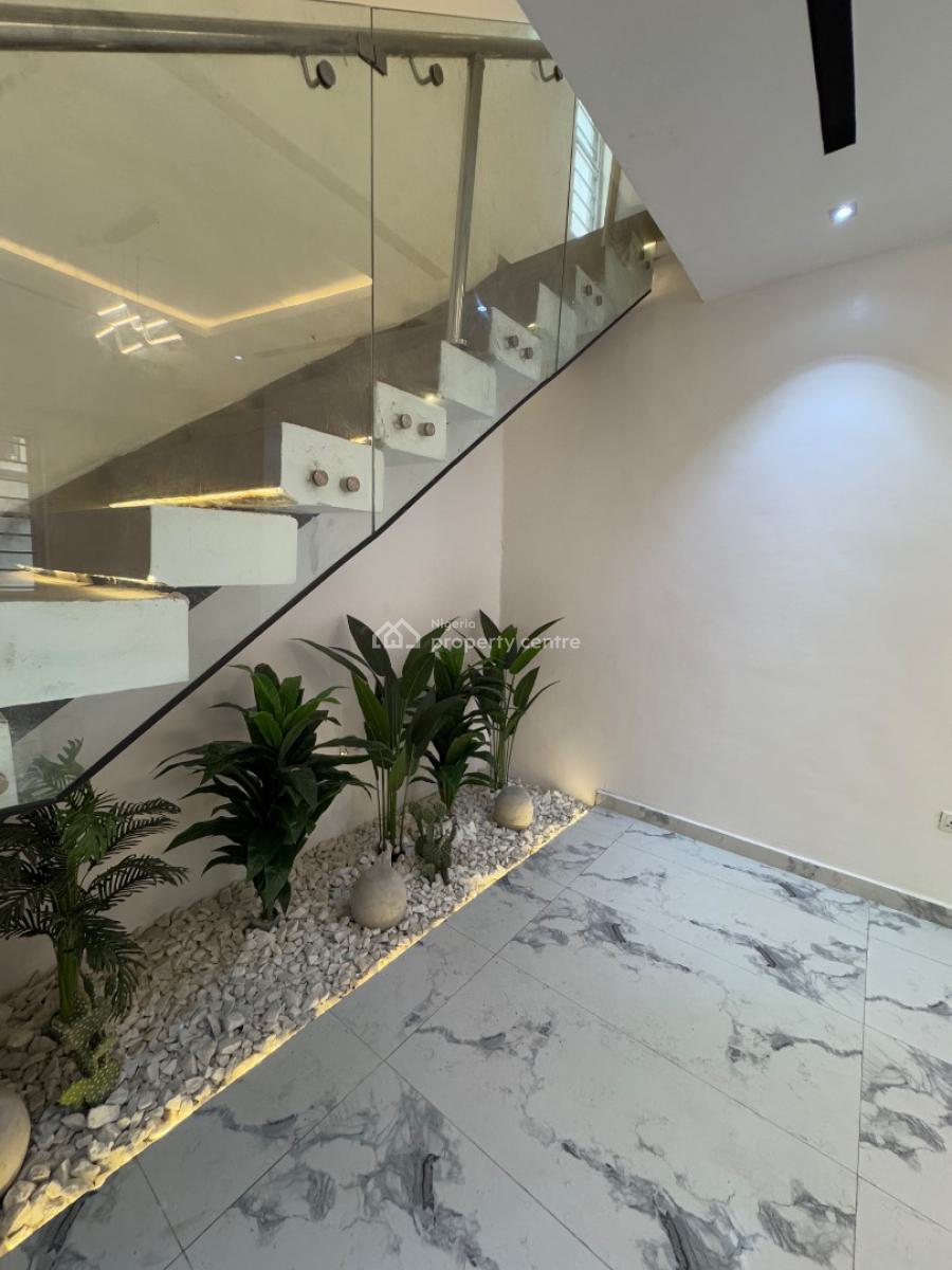 Luxury 5 Bedroom Fully Detached Duplex + Bq, Rooftop and Cinema, Chevron, in an Estate Less Than 7 Minutes Drive Away From Circle Mall, Lekki Phase 2, Lekki, Lagos, Detached Duplex for Sale