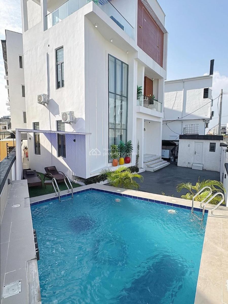 Casmir_shorts_lagos Luxury 5 Bedroom Self Compound Duplex Apartment, Ikate, Lekki, Lagos, Flat / Apartment Short Let