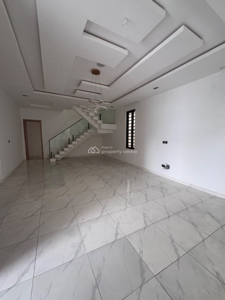 Luxury 5 Bedroom Fully Detached Duplex + Bq, Swimming Pool, Chevron, Less Than 5 Minutes Drive Away From Lekki Conservation Center, Lekki Phase 2, Lekki, Lagos, Detached Duplex for Sale
