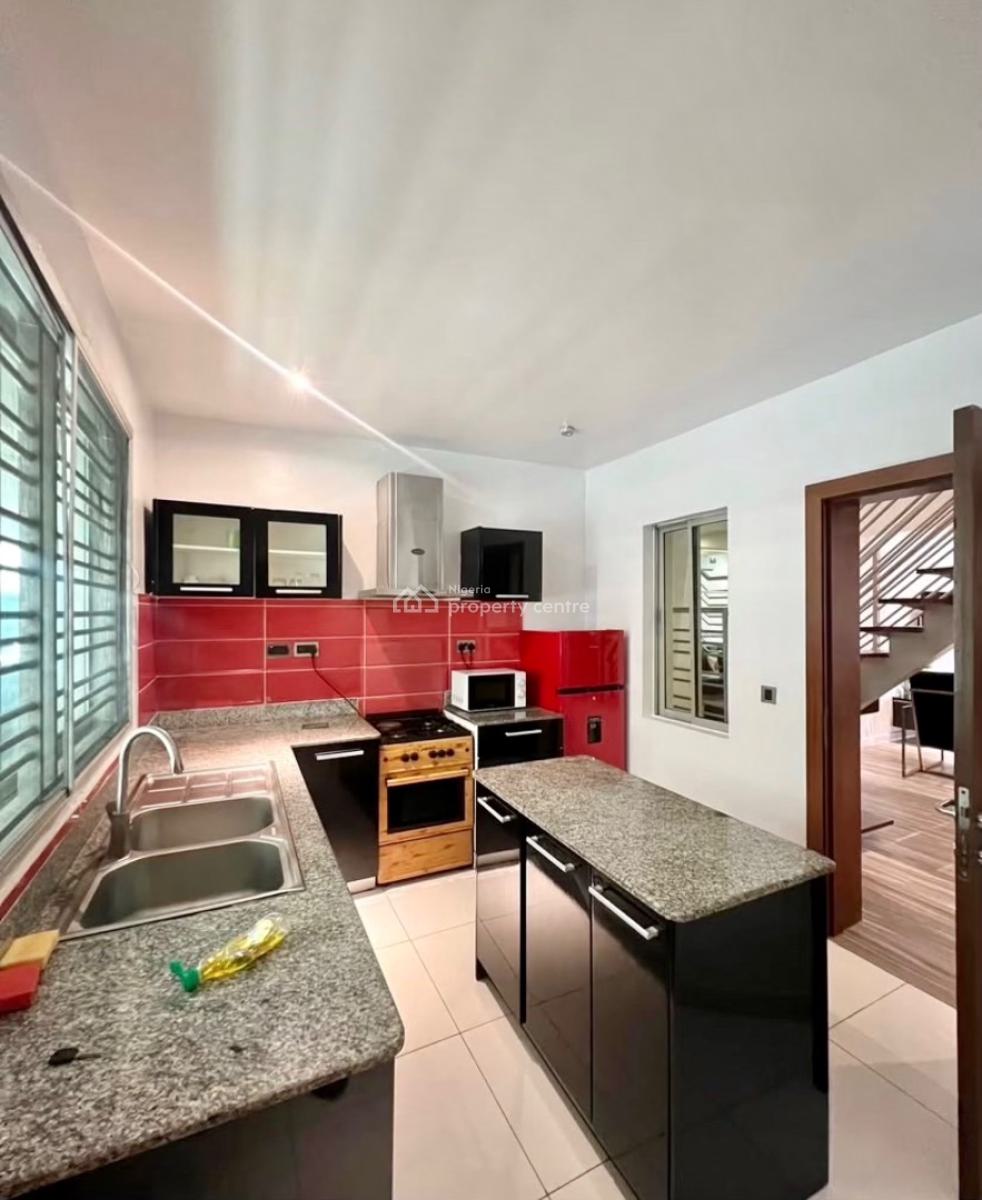 Luxury Furnished 2 Bedroom Maisonette with Elevator, Ikate, Lekki, Lekki, Lagos, Flat / Apartment for Rent