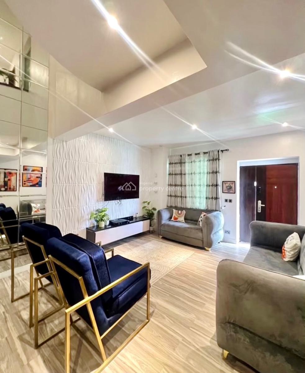 Luxury Furnished 2 Bedroom Maisonette with Elevator, Ikate, Lekki, Lekki, Lagos, Flat / Apartment for Rent