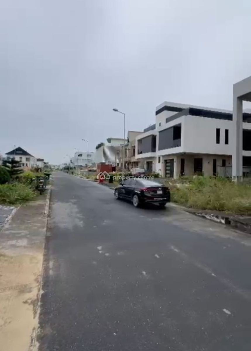 5 Bedroom Carcass House, Cowrie Creek Estate, Ikate Elegushi, Lekki, Lagos, Semi-detached Duplex for Sale