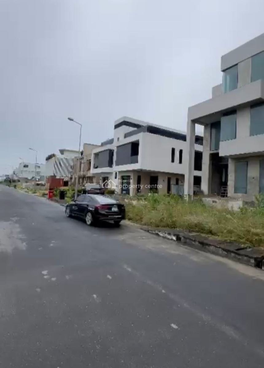 5 Bedroom Carcass House, Cowrie Creek Estate, Ikate Elegushi, Lekki, Lagos, Semi-detached Duplex for Sale
