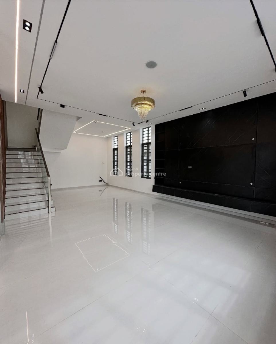 Stunning 5 Bedroom Detached Duplex with Swimming Pool and Bq, Chevron, Lekki, Lagos, Detached Duplex for Sale