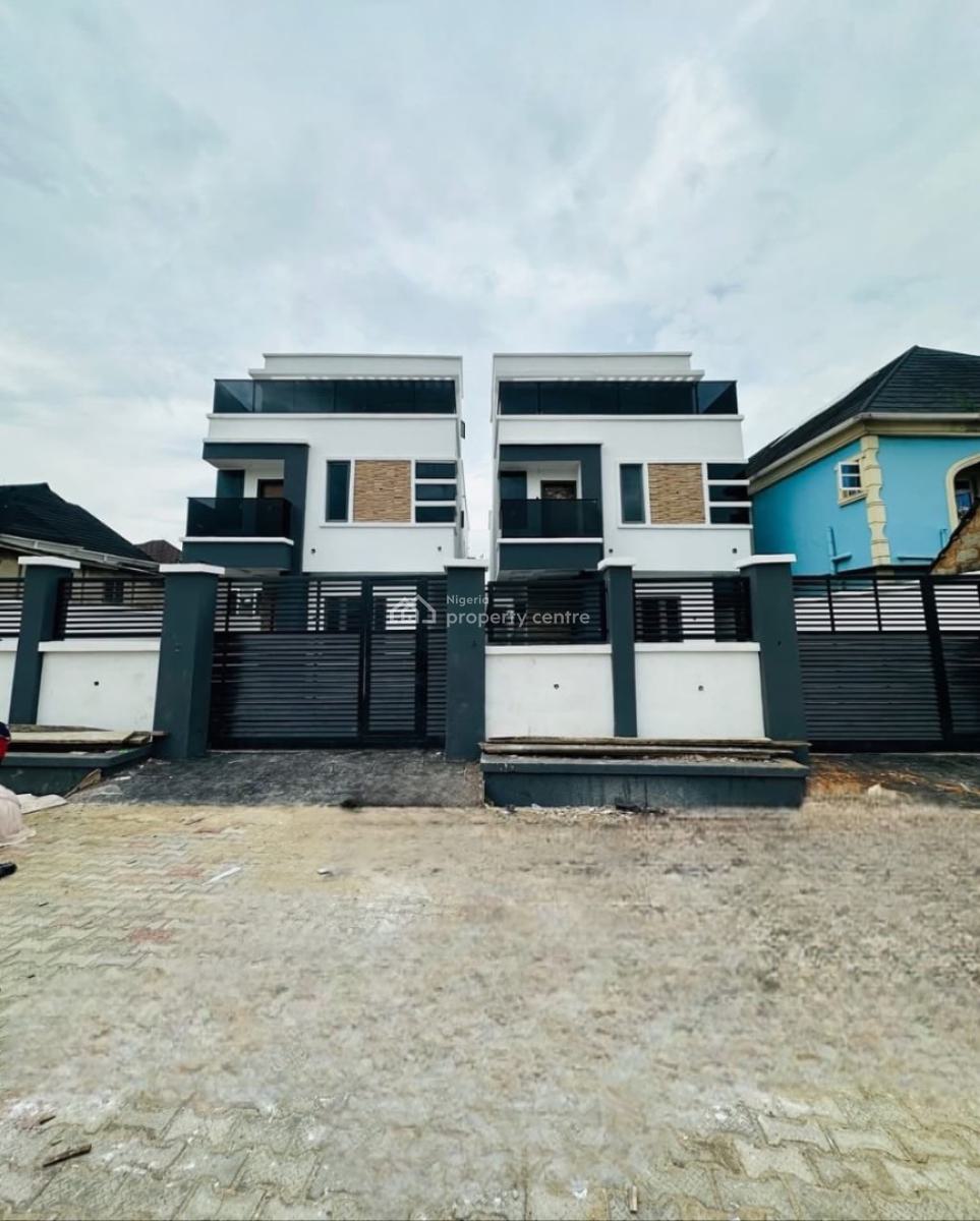 Exquisite 4 Bedroom Detached Duplex + Bq & Inverter in Serene Estate, Magodo, Lagos, Detached Duplex for Sale