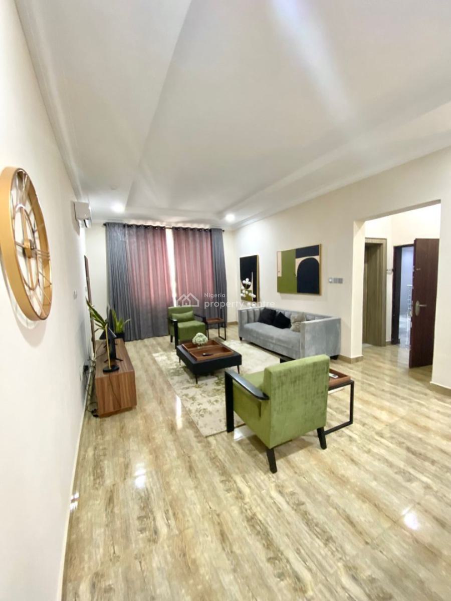 Fully Furnished & Serviced 2 Bedrooms Flat, Guzape Main, Guzape District, Abuja, Flat / Apartment for Rent