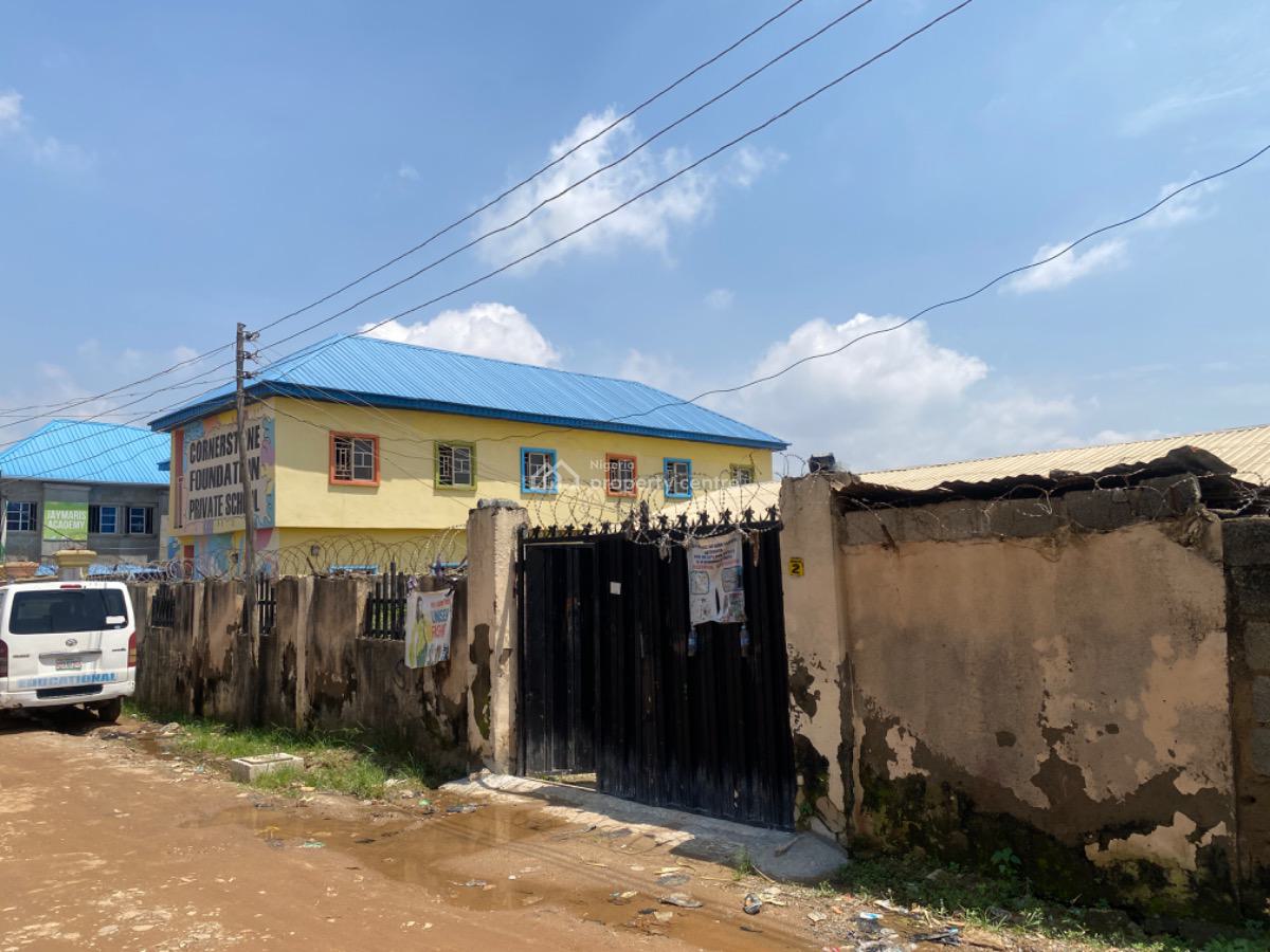 a 535sqm Land with 2unit of 2bedroom Bungalow and Ample Space for Devt, 2 Commissioner Street, Nepa Road, Kubwa Abuja, Kubwa, Abuja, Detached Bungalow for Sale