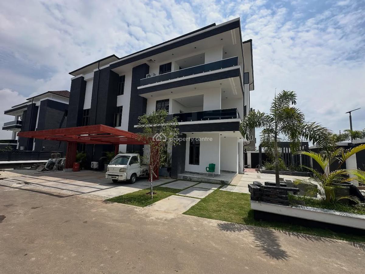 Automated Brand New 6 Bedroom Detached Duplex  with 2 Romms Bq, Kado, Abuja, Detached Duplex for Sale