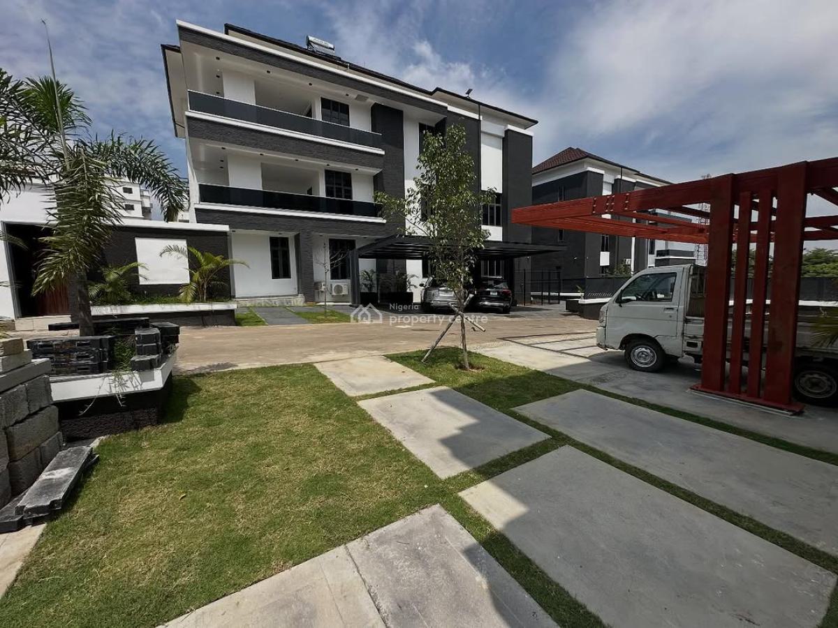 Automated Brand New 6 Bedroom Detached Duplex  with 2 Romms Bq, Kado, Abuja, Detached Duplex for Sale