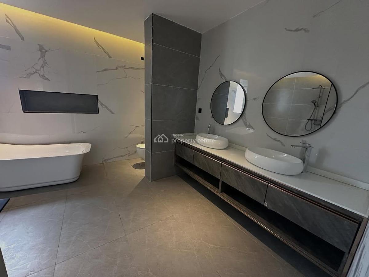 Automated Brand New 6 Bedroom Detached Duplex  with 2 Romms Bq, Kado, Abuja, Detached Duplex for Sale