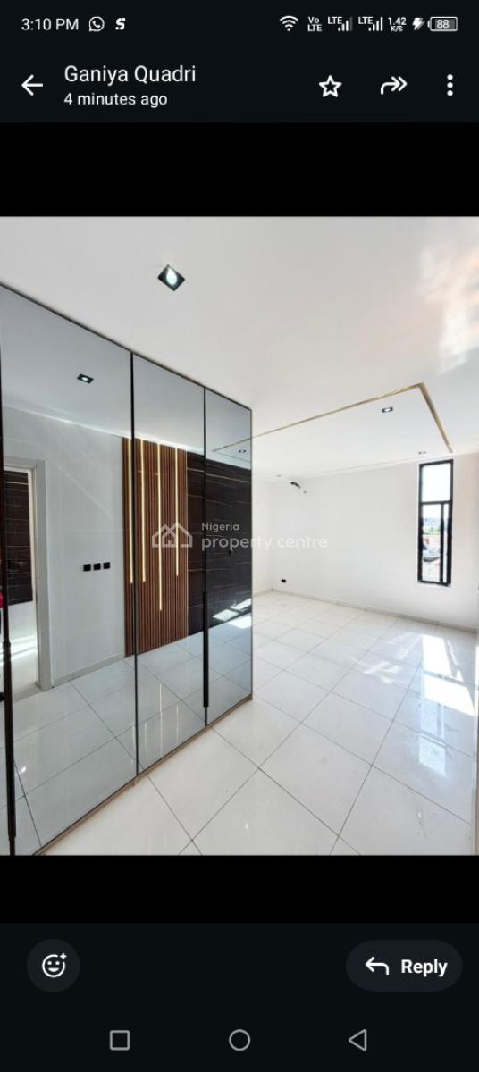 4bed Semi-detached Duplex, Chevron Toll Gate, Lekki, Lagos, Semi-detached Duplex for Sale