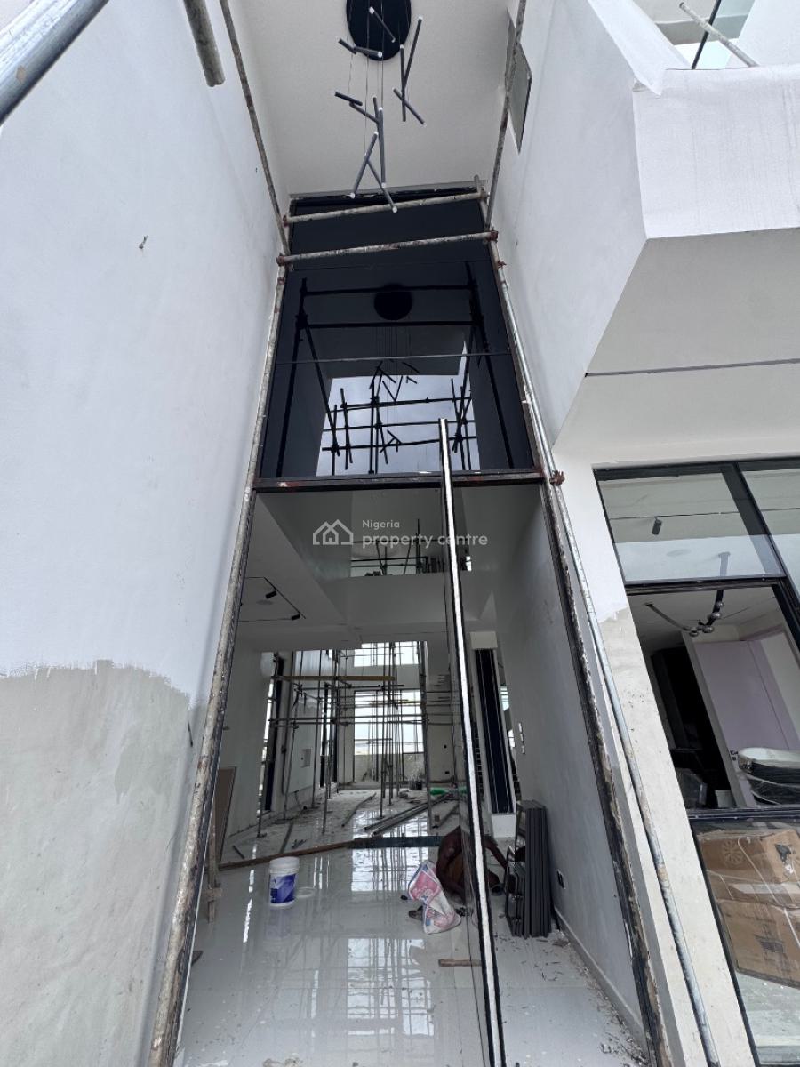 Luxury 5 Bedroom Fully Detached Duplex + Bq, Cinema, Swimming Pool, Less Than 2 Minutes Drive Away From Ebeano Supermarket., Osapa, Lekki, Lagos, Detached Duplex for Sale