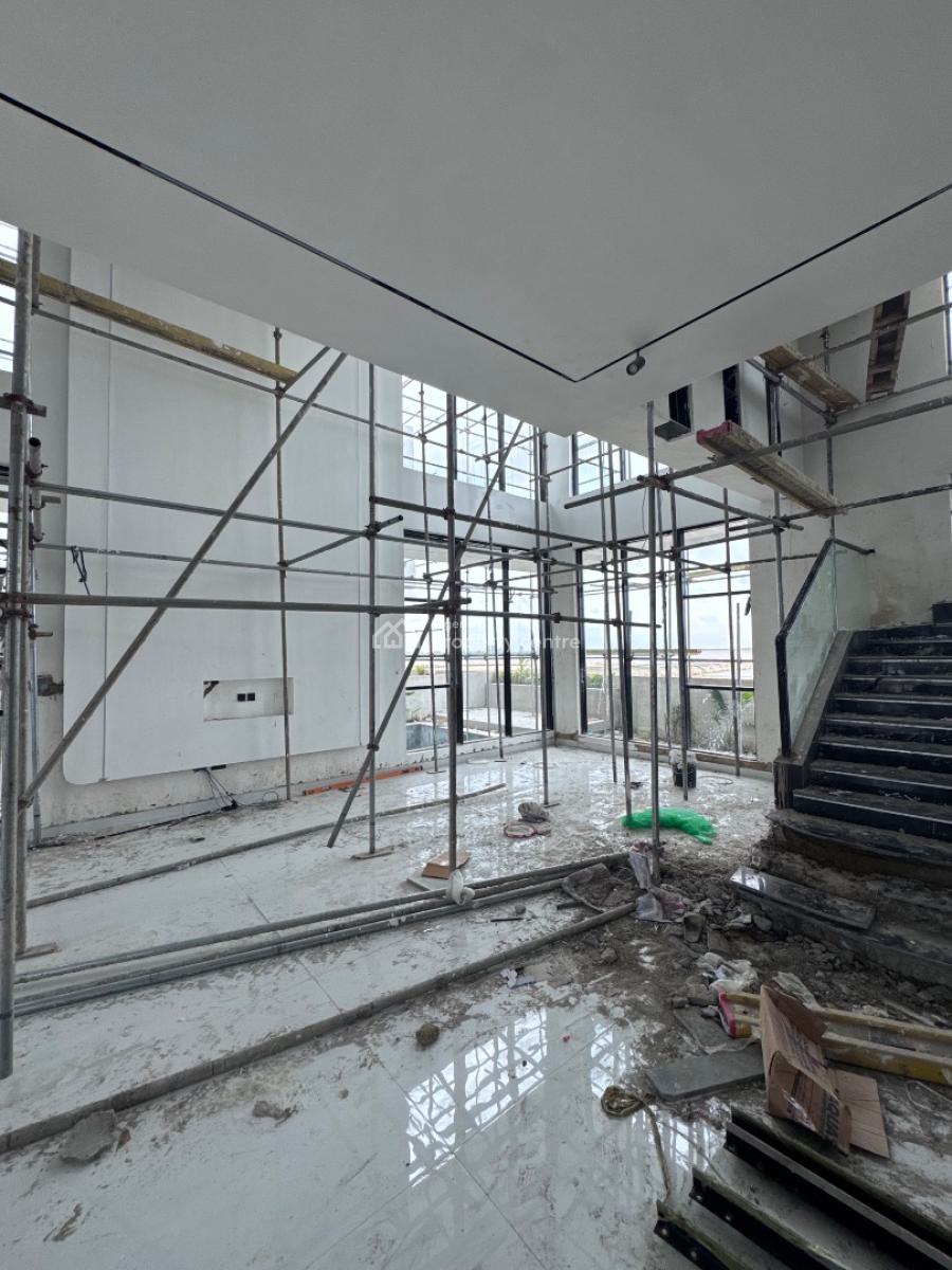 Luxury 5 Bedroom Fully Detached Duplex + Bq, Cinema, Swimming Pool, Less Than 2 Minutes Drive Away From Ebeano Supermarket., Osapa, Lekki, Lagos, Detached Duplex for Sale