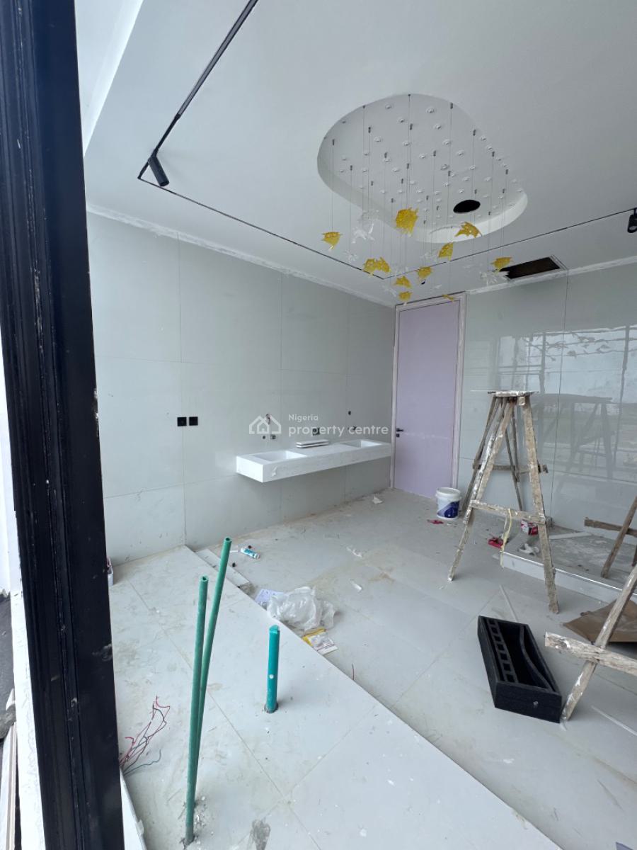Luxury 5 Bedroom Fully Detached Duplex + Bq, Cinema, Swimming Pool, Less Than 2 Minutes Drive Away From Ebeano Supermarket., Osapa, Lekki, Lagos, Detached Duplex for Sale