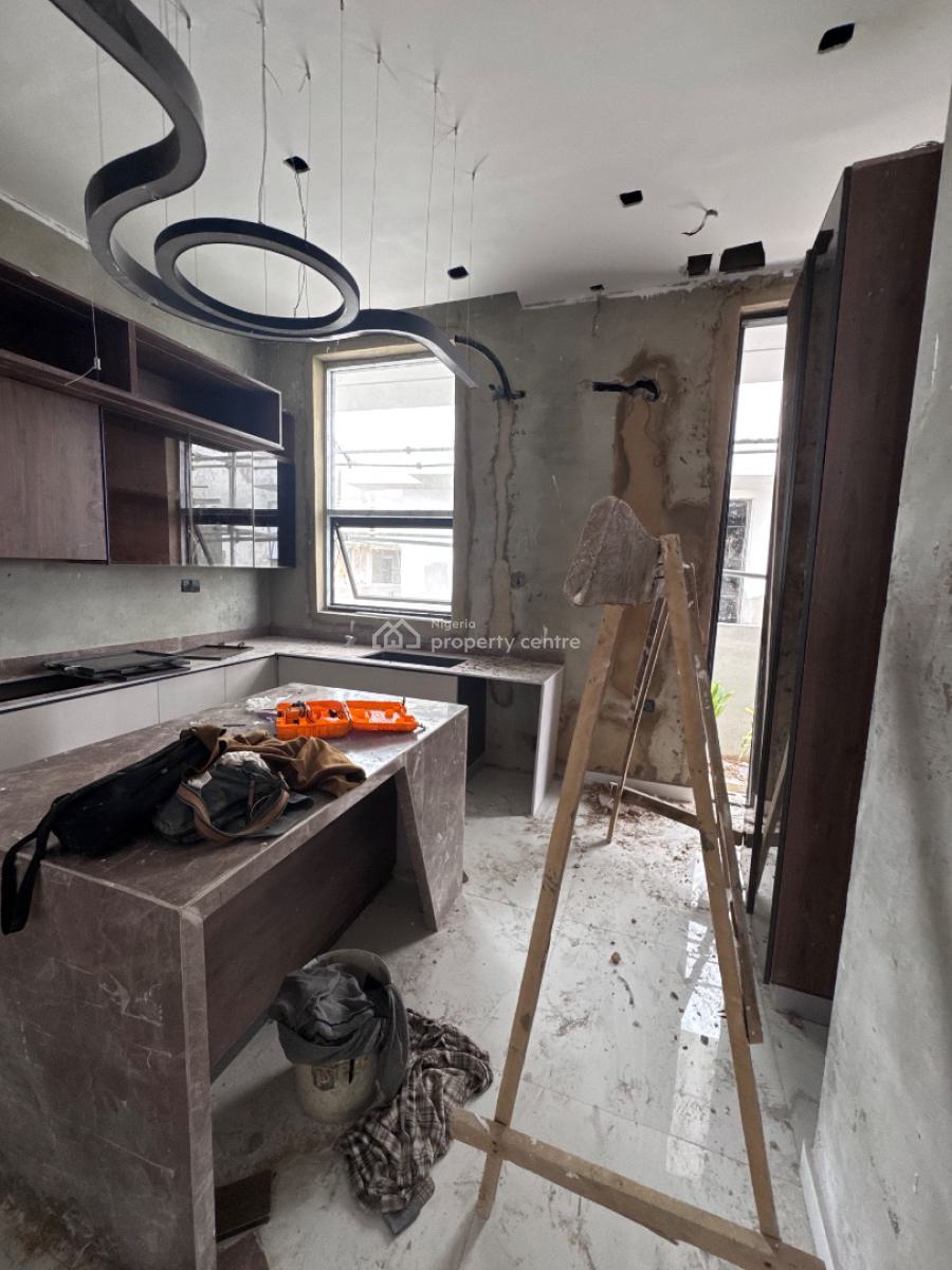 Luxury 5 Bedroom Fully Detached Duplex + Bq, Cinema, Swimming Pool, Less Than 2 Minutes Drive Away From Ebeano Supermarket., Osapa, Lekki, Lagos, Detached Duplex for Sale