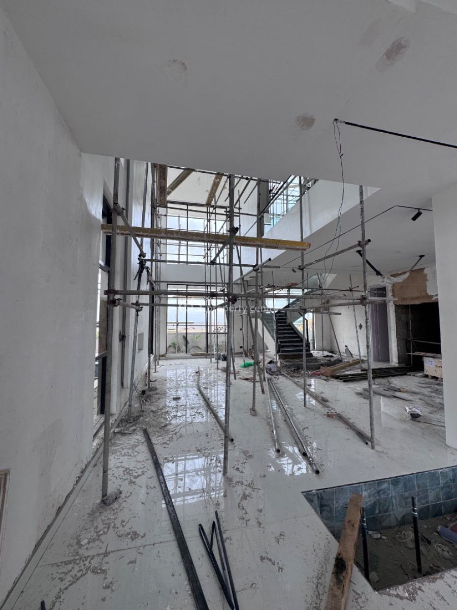 Luxury 5 Bedroom Fully Detached Duplex + Bq, Cinema, Swimming Pool, Less Than 2 Minutes Drive Away From Ebeano Supermarket., Osapa, Lekki, Lagos, Detached Duplex for Sale