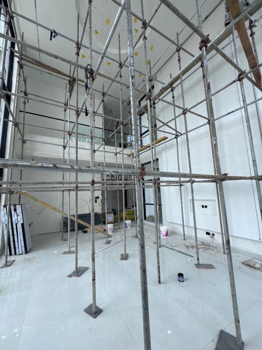 Luxury 5 Bedroom Fully Detached Duplex + Bq, Cinema, Swimming Pool, Less Than 2 Minutes Drive Away From Ebeano Supermarket, Osapa, Lekki, Lagos, Detached Duplex for Sale