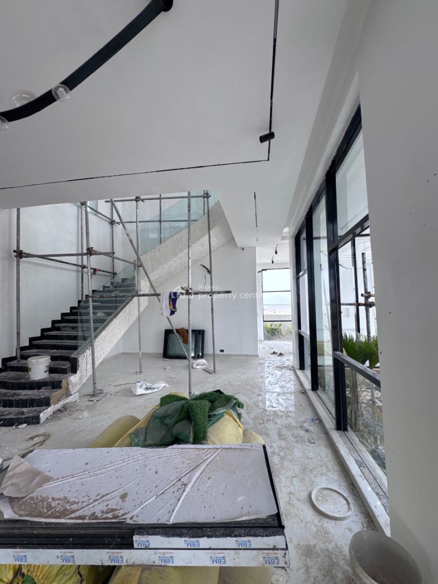 Luxury 5 Bedroom Fully Detached Duplex + Bq, Cinema, Swimming Pool, Less Than 2 Minutes Drive Away From Ebeano Supermarket, Osapa, Lekki, Lagos, Detached Duplex for Sale