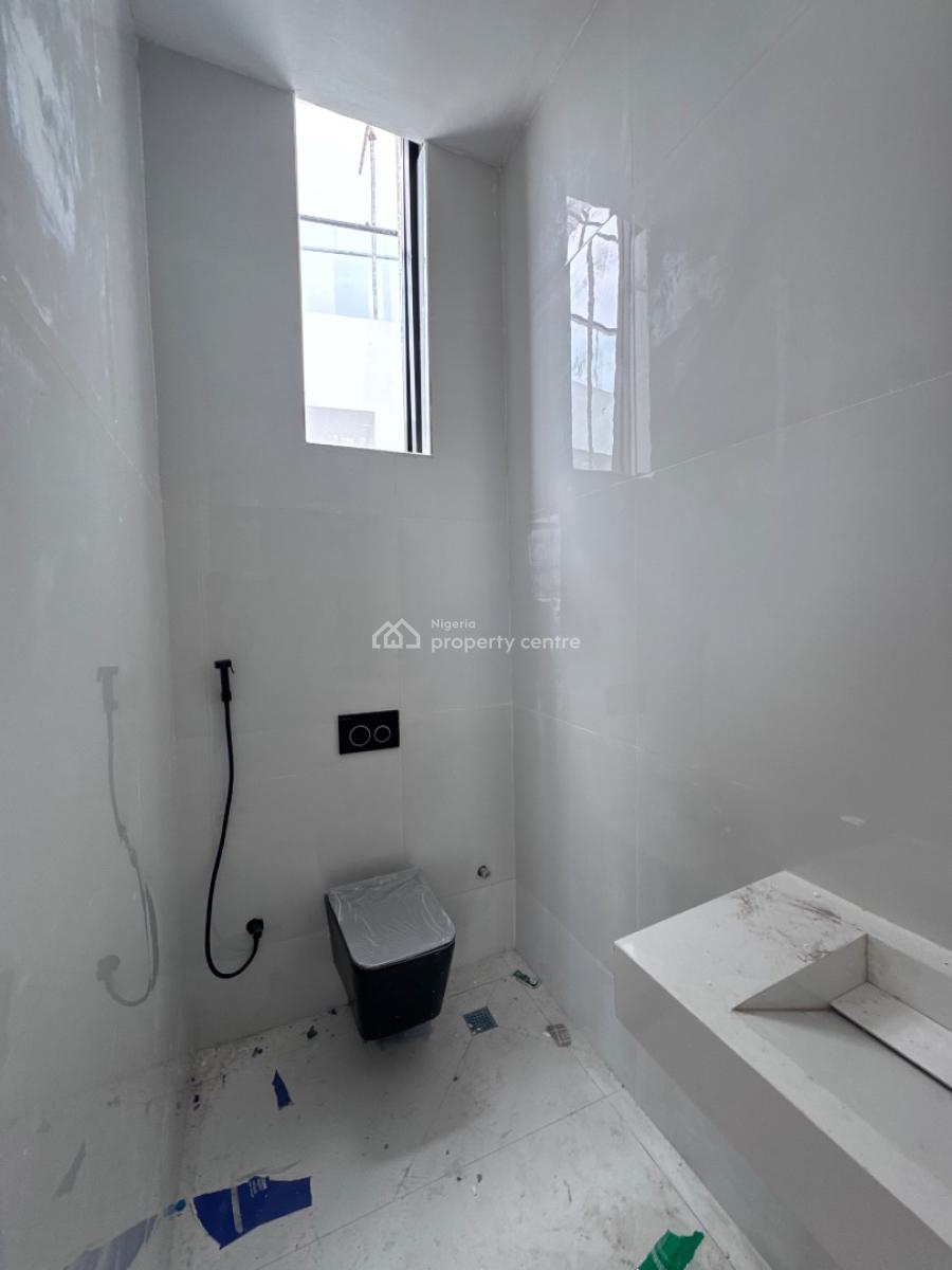 Luxury 5 Bedroom Fully Detached Duplex + Bq, Cinema, Swimming Pool, Less Than 2 Minutes Drive Away From Ebeano Supermarket, Osapa, Lekki, Lagos, Detached Duplex for Sale