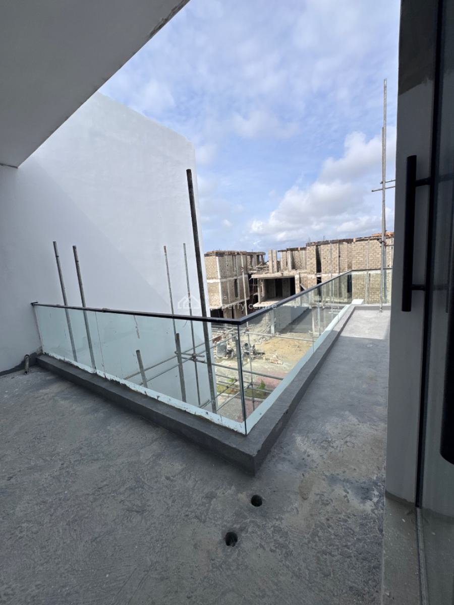 Luxury 5 Bedroom Fully Detached Duplex + Bq, Cinema, Swimming Pool, Less Than 2 Minutes Drive Away From Ebeano Supermarket, Osapa, Lekki, Lagos, Detached Duplex for Sale