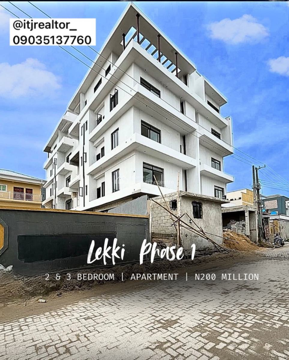 Lovely 3 Bedroom Apartment with Swimming Pool, Lekki Phase 1, Lekki Phase 1, Lekki, Lagos, Block of Flats for Sale