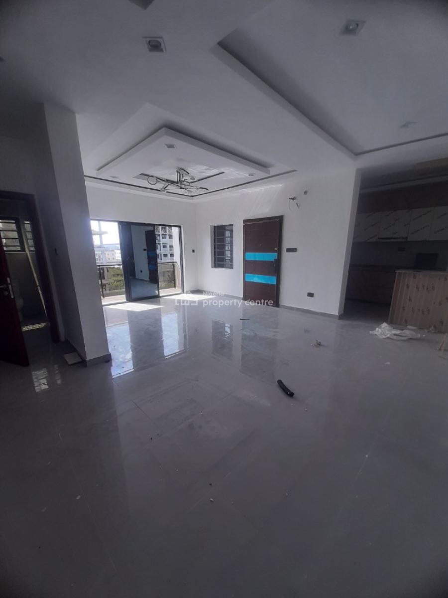 Newly Built and Serviced 2 Bedroom En-suite Flat with Fitted Open Kitc, Lekki Phase 1, Lekki, Lagos, Flat / Apartment for Rent