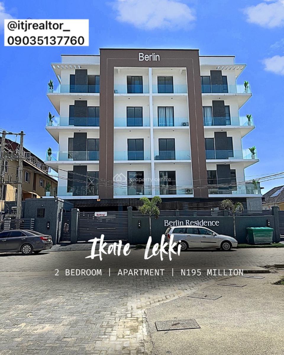 Lovely 2 Bedroom Apartment with Bq, Ikate, Ikate, Lekki, Lagos, Block of Flats for Sale
