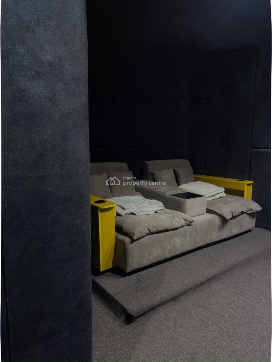 Luxury Private Cinema 3 Bedroom Maisonette, Lekki Phase 1, Lekki Phase 1, Lekki, Lagos, Flat / Apartment Short Let