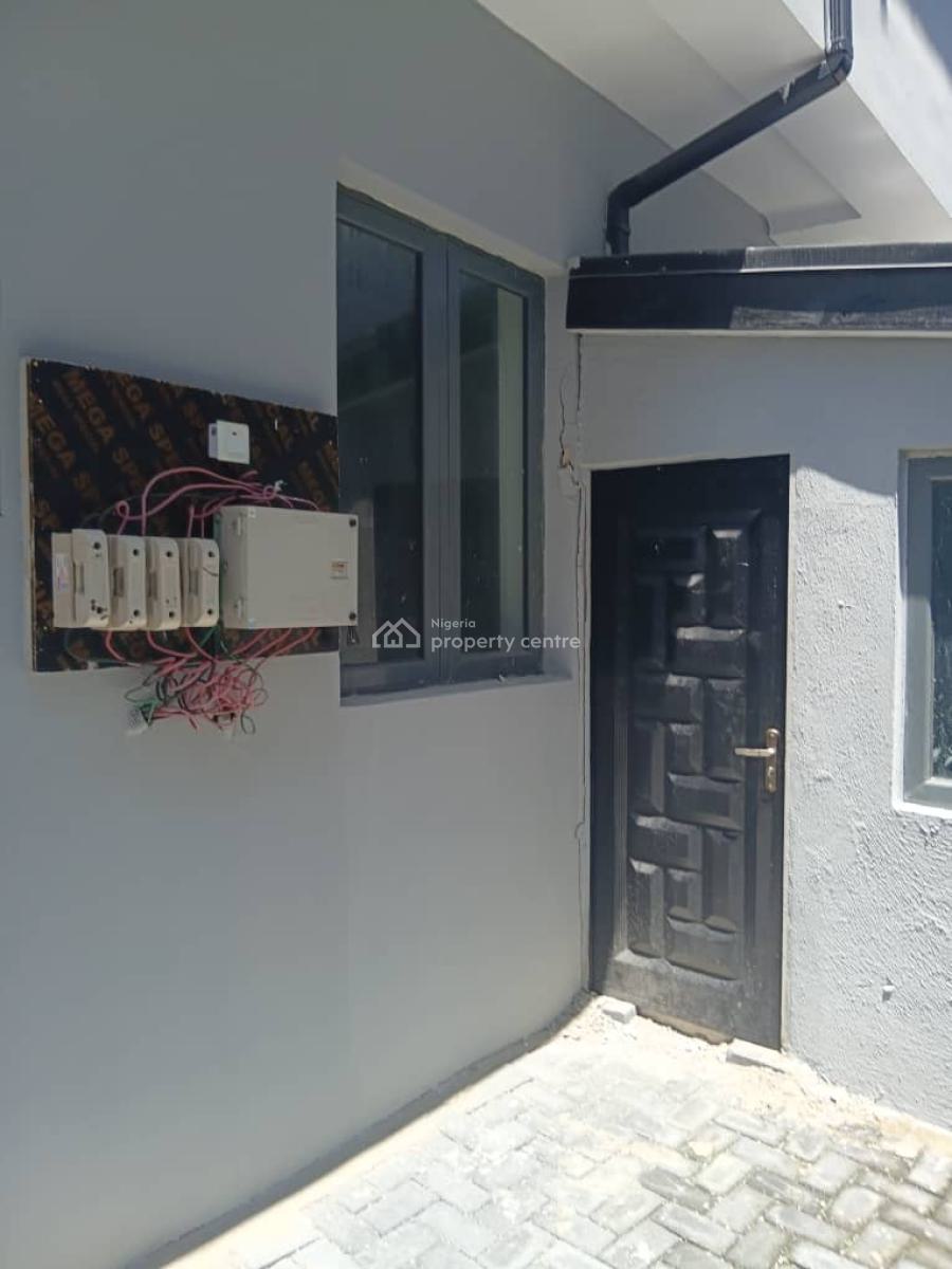 Nicely Newly Built 4 Bedroom with Bq Terrace Duplex, in an Estate at Alpha Beach Road, Lekki, Lagos, Terraced Duplex for Rent