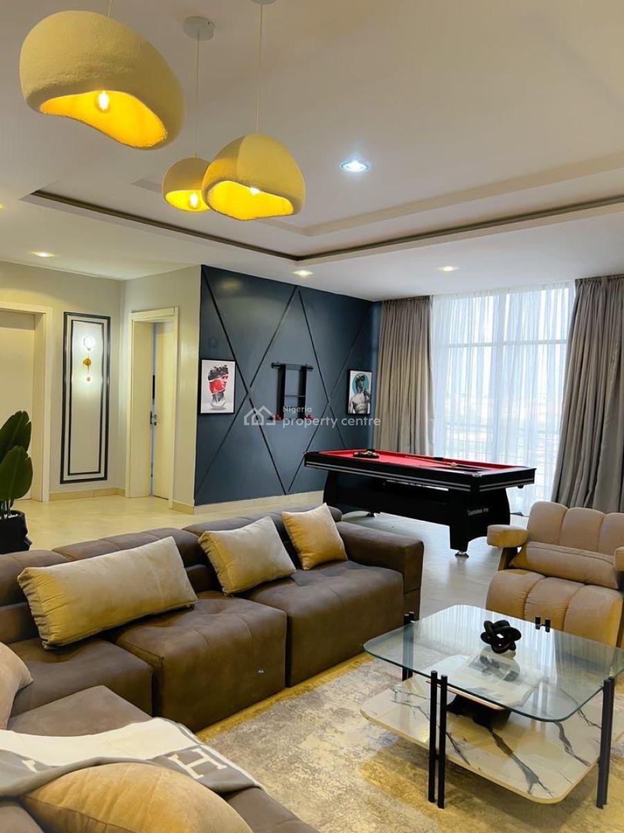 Luxury Smart Automated 3 Bedroom Apartment with Swimming Pool, Rockdrive, Lekki Phase 1, Lekki, Lagos, Flat / Apartment Short Let