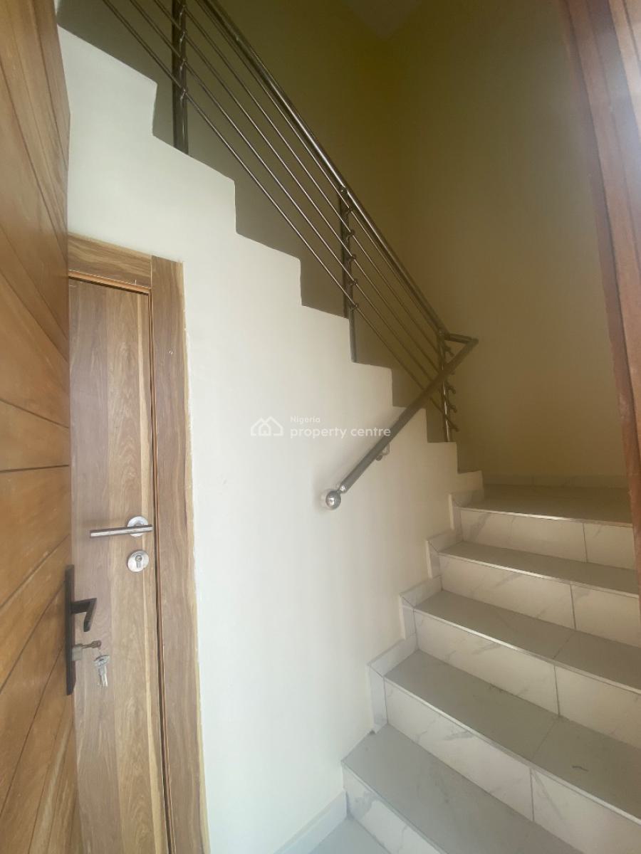 Newly Built 3bedroom Apartment Upstairs 2 in Compound, Royal Garden Estate, Ajah, Lagos, Flat / Apartment for Rent