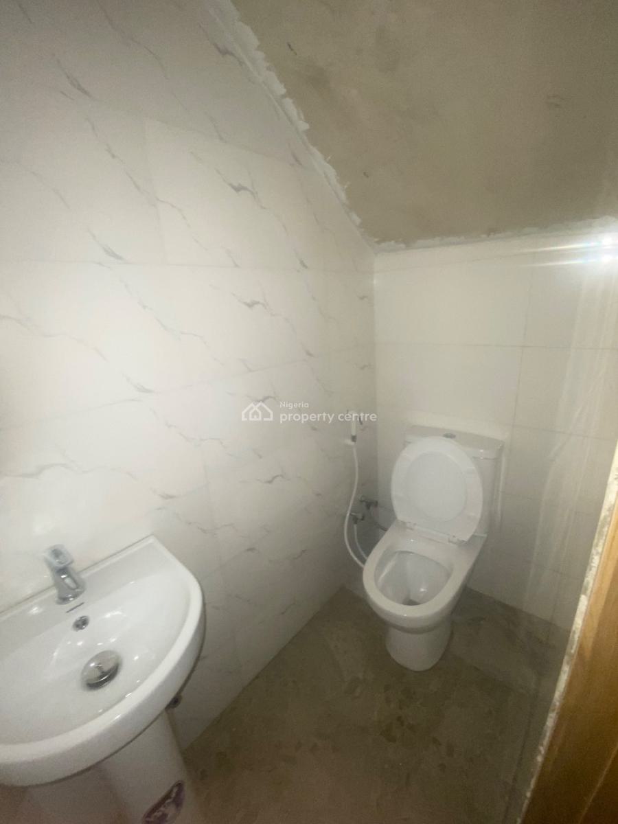 Newly Built 3bedroom Apartment Upstairs 2 in Compound, Royal Garden Estate, Ajah, Lagos, Flat / Apartment for Rent