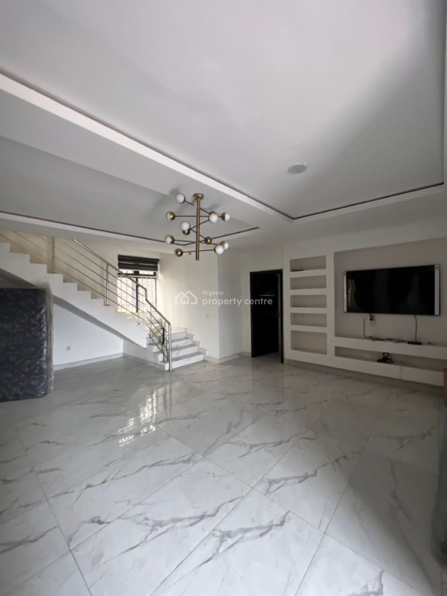 a Waterfront 4 Bedroom Fully Detached House in a Mini Estate with Bq, Osborne, Ikoyi, Lagos, Detached Duplex for Rent