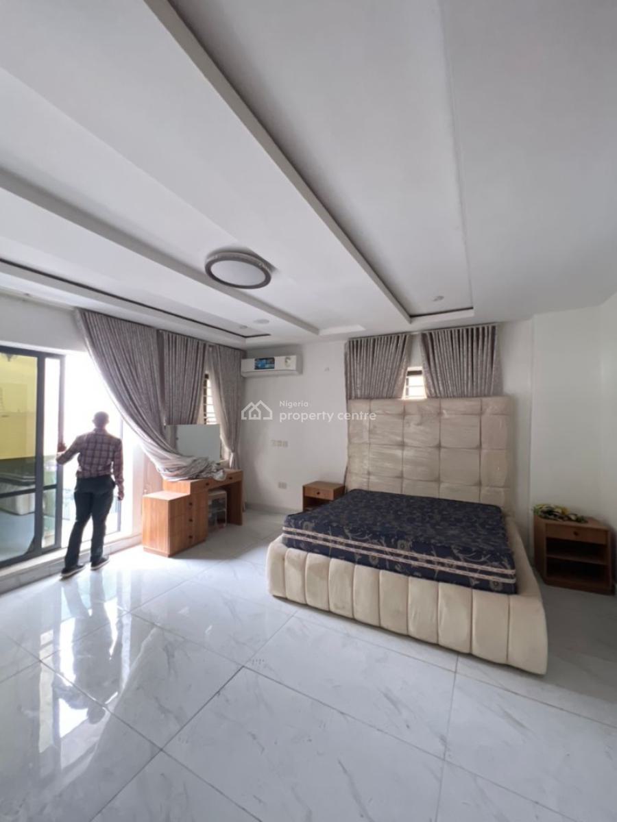 a Waterfront 4 Bedroom Fully Detached House in a Mini Estate with Bq, Osborne, Ikoyi, Lagos, Detached Duplex for Rent