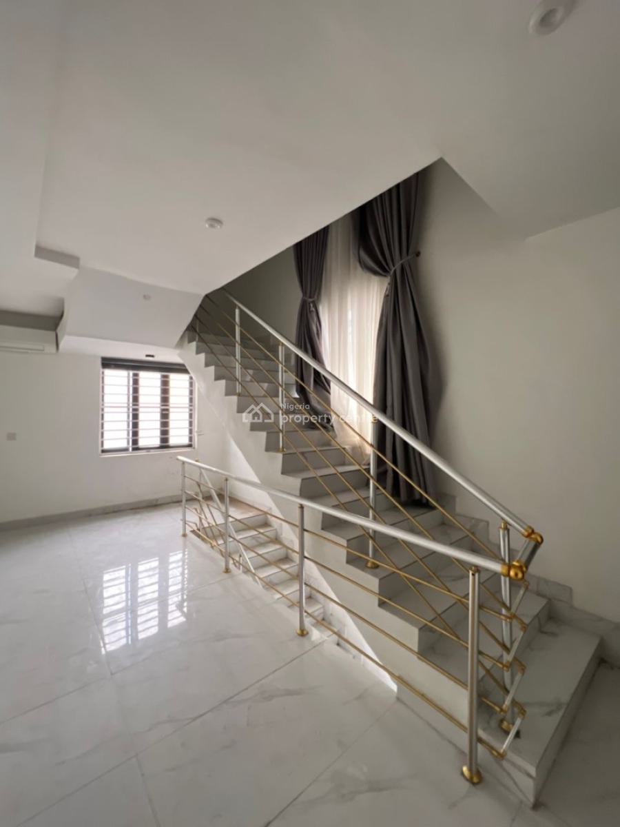 a Waterfront 4 Bedroom Fully Detached House in a Mini Estate with Bq, Osborne, Ikoyi, Lagos, Detached Duplex for Rent