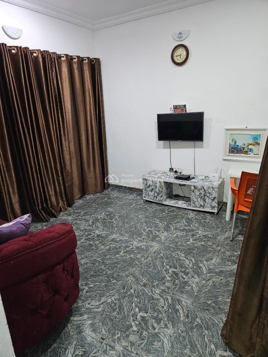 a Beautiful 2 Bedroom Apartment  in Ilupeju-lagos, Adebo Close, Ilupeju, Lagos, Flat / Apartment Short Let