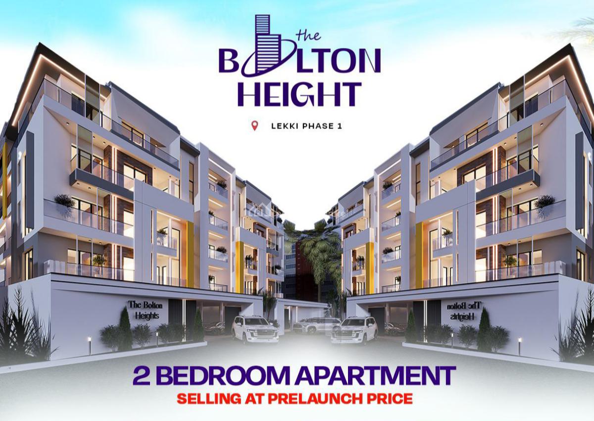 2 Bedrooms Apartments, Bolton Heights Luxury Apartments, Orange Island, Lekki Phase 1, Lekki, Lagos, Flat / Apartment for Sale