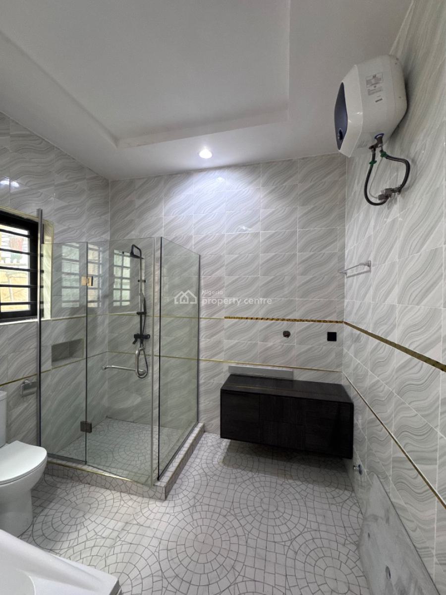 Luxury 5 Bedroom Fully Detached Duplex + Bq, Rooftop Terrace, Less Than 4 Minutes Drive Away From Ebeano Supermarket, Osapa, Lekki, Lagos, Detached Duplex for Sale