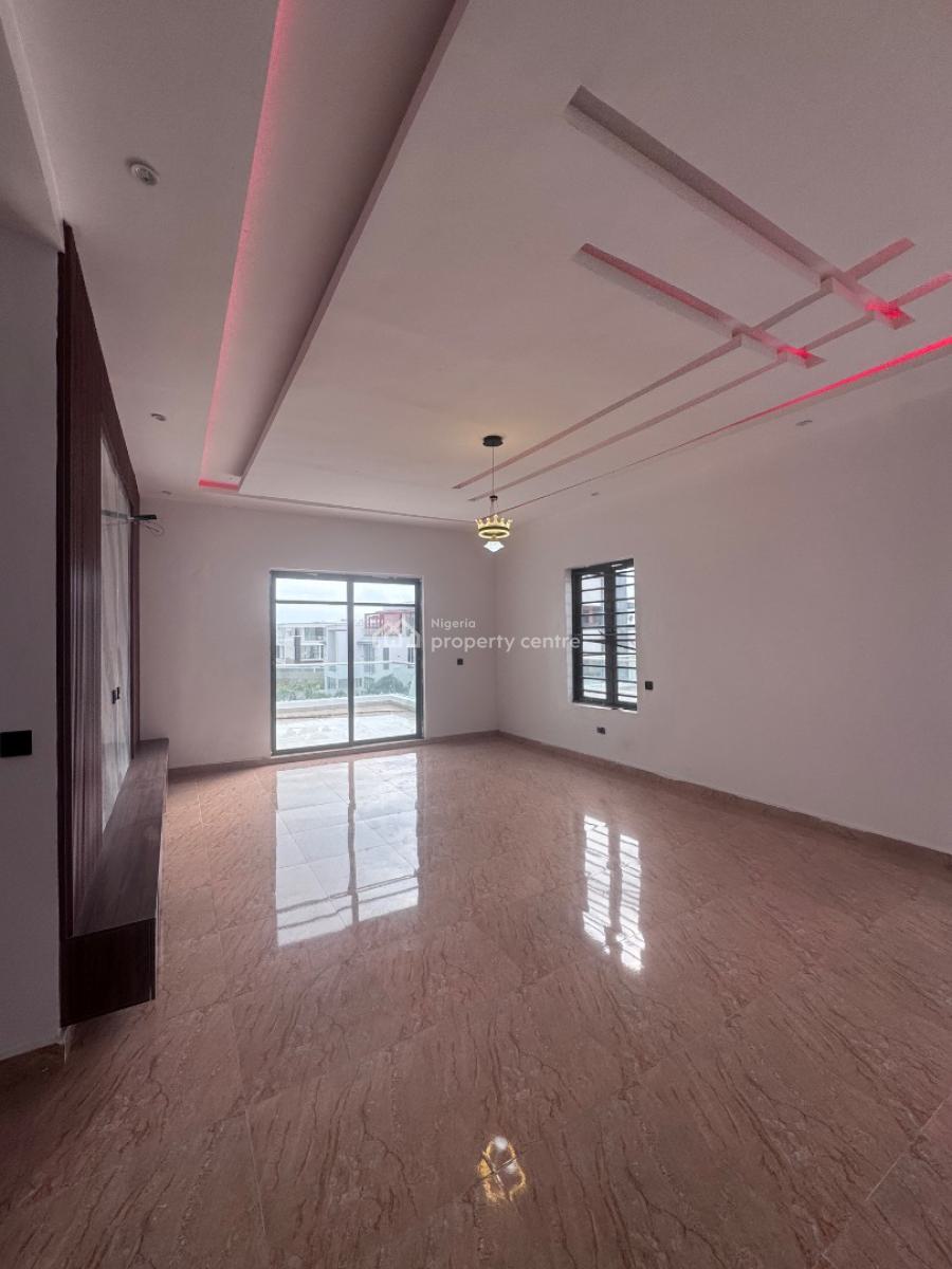 Luxury 5 Bedroom Fully Detached Duplex + Bq, Rooftop Terrace, Less Than 4 Minutes Drive Away From Ebeano Supermarket, Osapa, Lekki, Lagos, Detached Duplex for Sale
