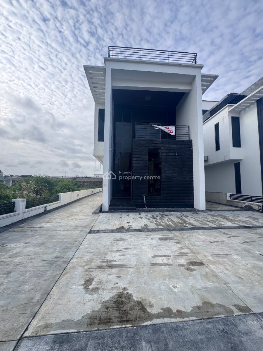 Luxury 5 Bedroom Fully Detached + Bq,, Less Than 2 Minutes Drive Away From Ebeano Supermarket, Osapa, Lekki, Lagos, Detached Duplex for Sale